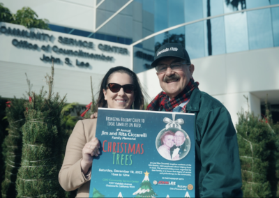 6th Annual Jim and Rita Ciccarelli Family Memorial Christmas Trees Giveaway